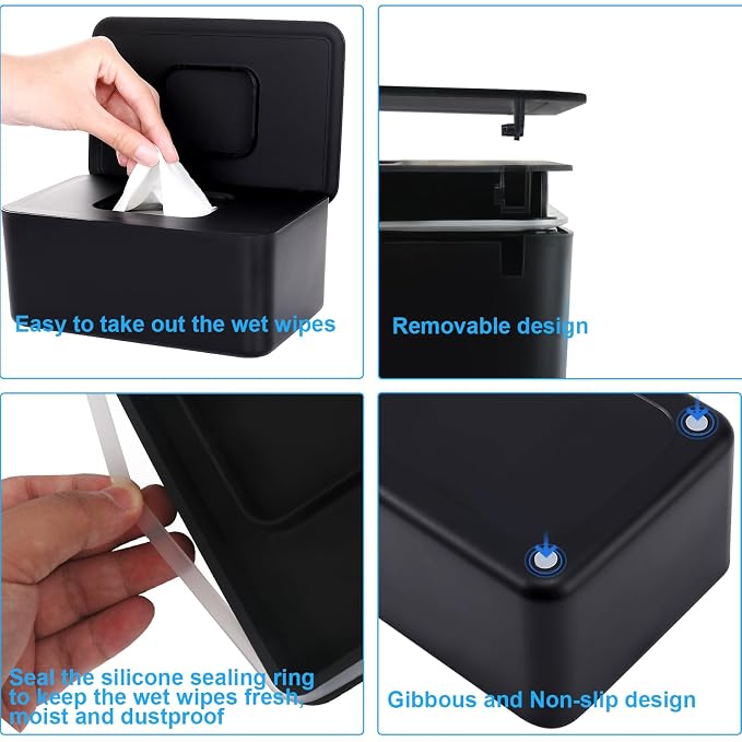Baby Wipes Dispenser, Wipes Dispenser Baby Wipes Case, Baby Wipe Holder - Image 6