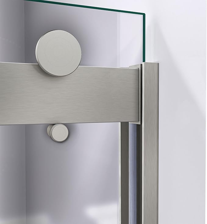 DreamLine Sapphire 56-60 in. W x 76 in. H Semi-Frameless Bypass Shower Door in - Image 4