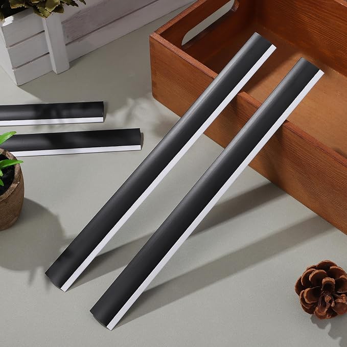 Dustpan Rubber Lip Replacement Strips 26cm 4pcs Soft Black Rubber Edge - Image 9