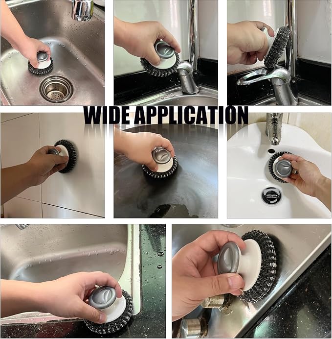 Stainless Steel Wool Scrubber - Image 5