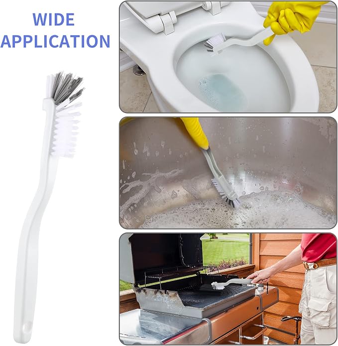 10 Pieces Cleaning Brush Small Scrub Brush, Window Door Sliding Track - Image 5