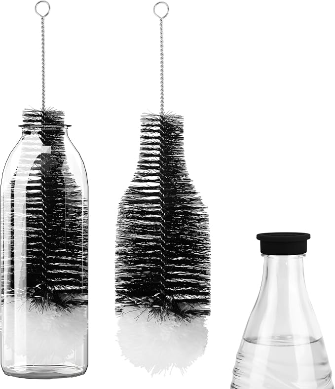 Bottle Brush for Sodastream Bottle, Soda Bottle Cleaning Brush by BOXOB