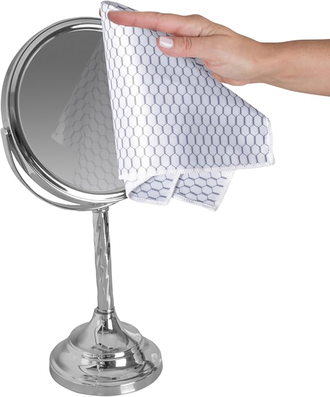 Casabella Lint-Free Microfiber Glass and Mirror Cleaning Cloths - Image 6