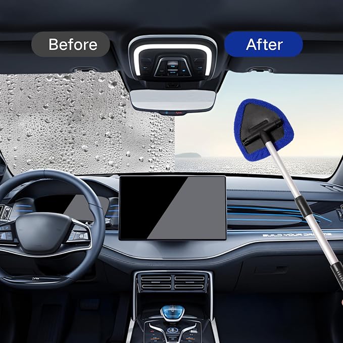 10pcs Windshield Cleaner Tool, Car Window Cleaning Wash Kit - Image 3