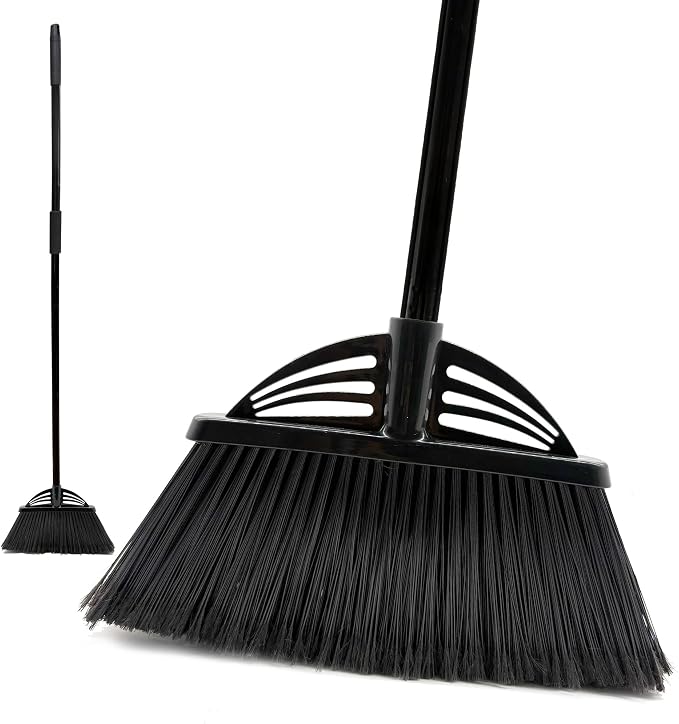 Four-Section Rod Long-Handled Broom, Heavy-Duty Broom, Angle Broom by HOMEIMPROVEMENT