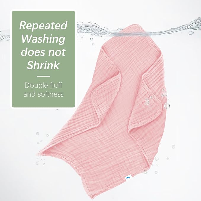 SWEET DOLPHIN Muslin Baby Bath Towels Blanket - Image 6