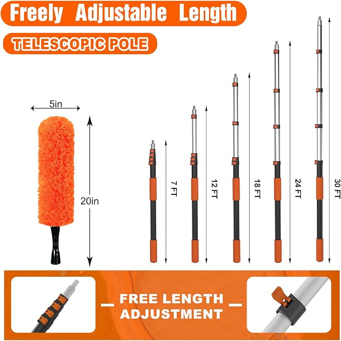 36FT Reach Duster Cleaner Kit, Dusters - Image 5