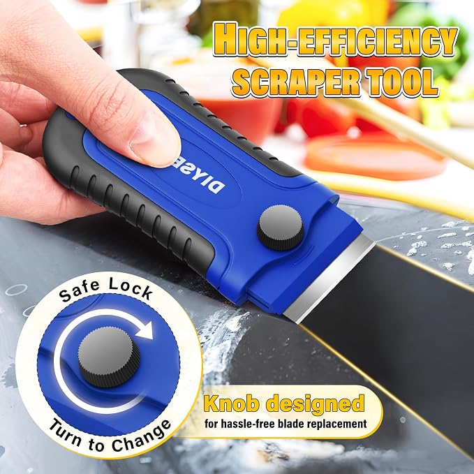 DIYSELF 2 Pack Razor Blade Scraper - Image 4