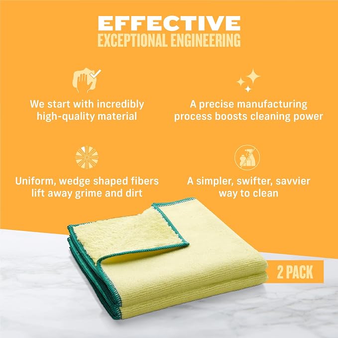 E-Cloth High Performance Dusting Cloth, Reusable Premium Microfiber Cloth - Image 6
