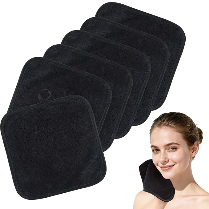 SINLAND Microfiber Facial Cloths Fast Drying Washcloth 8inch x 8inch Absorbent by SINLAND