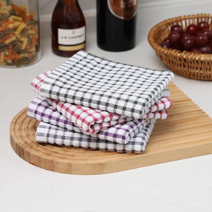 Oeleky 100% Cotton Kitchen Dish Cloths - Image 2