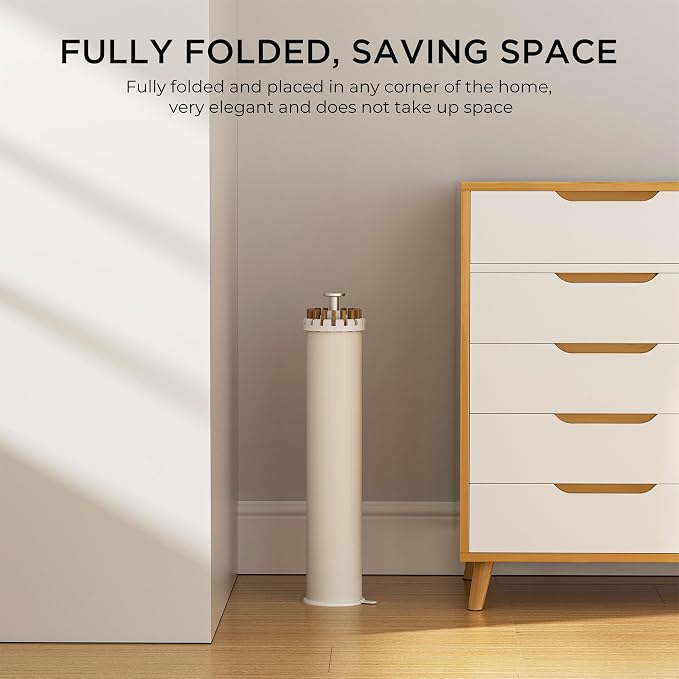 Tripod Clothes Drying Rack, Garment Rack Portable and Foldable Space Saving - Image 5