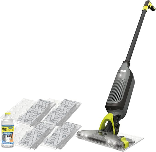 Shark VACMOP Cordless Hard Floor Cleaner, Vacuum and Spray Mop, Powerful Suction by Shark