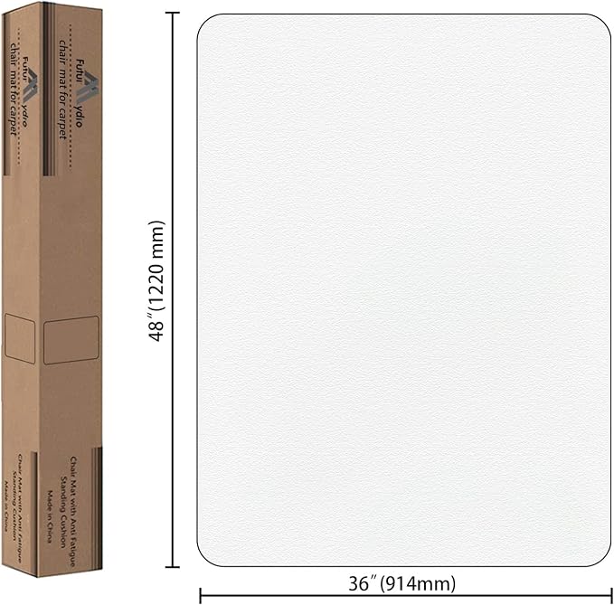 FuturHydro Office Chair Mat for Hardwood Floor, Plastic Rolling Chair Mat for - Image 7
