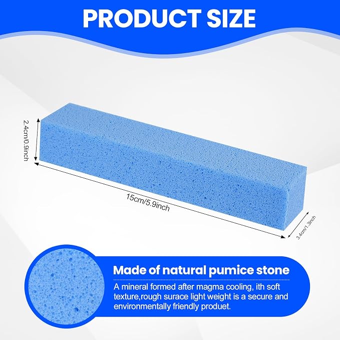6 Pack Pumice Stone Toilet Bowl Cleaner, Pumice Stone - Image 2