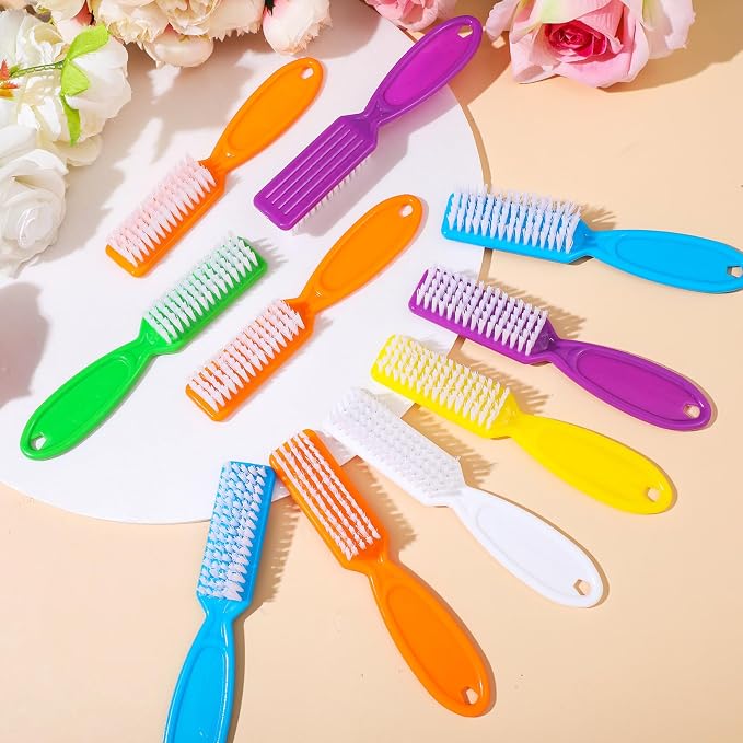 Mifoci 120 Pcs Handle Grip Nail Brush - Image 6