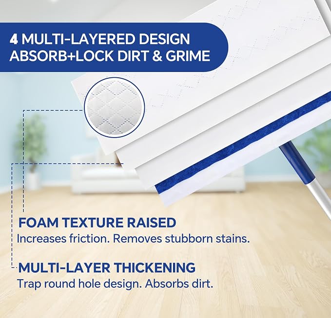 30 Count Ultrathick Microfiber Mop Pads Refills - Image 5