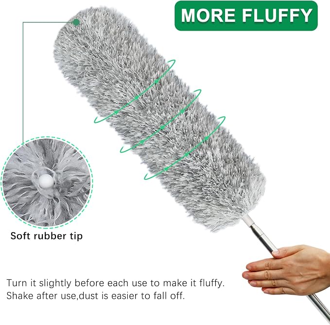 100-inch Extra-Long Dusters, Cleaner Tools - Image 5