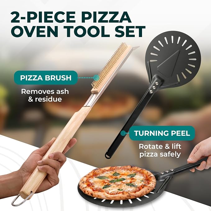 Urban Whisk 26" Pizza Oven Brush - Image 5
