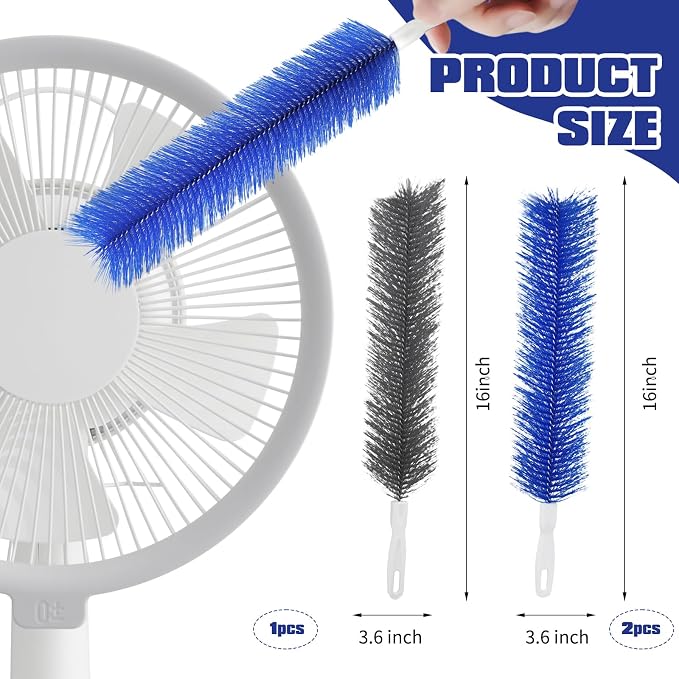 3 Pcs Fan Cleaning Brush, Fan Cleaner - Image 2