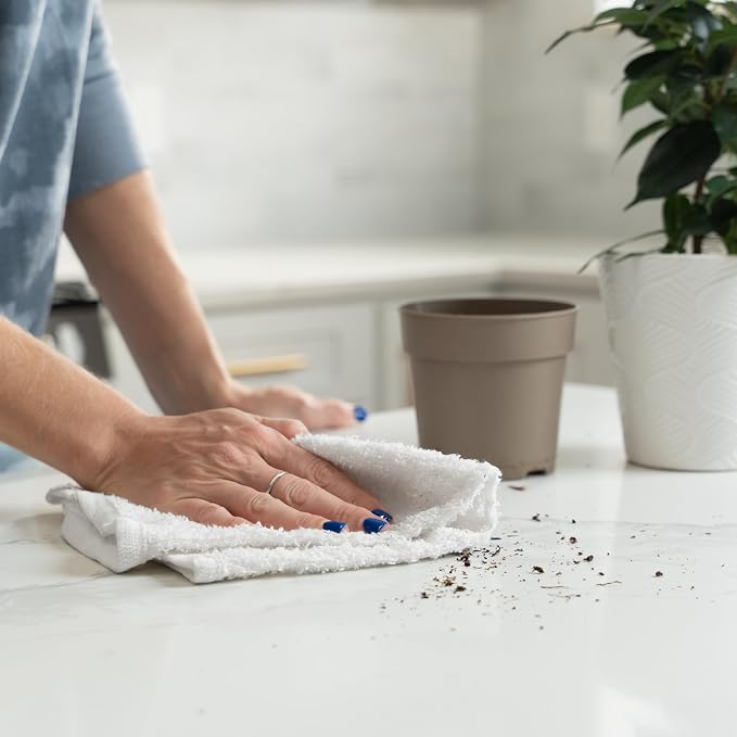 S&T INC. Multipurpose Cotton Terry Cleaning Towels - Image 5