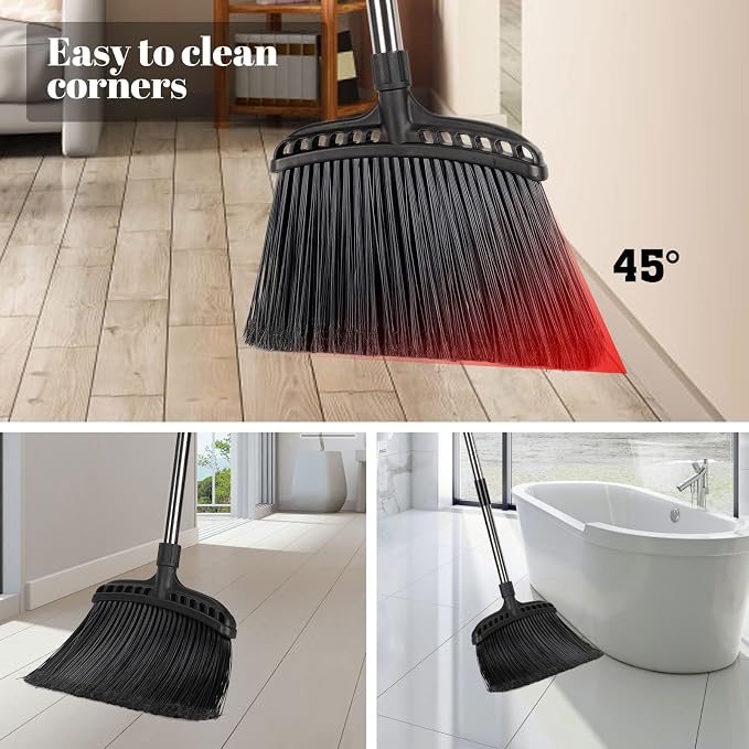 Outdoor Broom, Masthome Heavy Duty Broom, Angle Commercial Brooms - Image 5