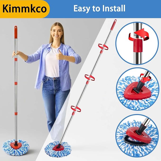 Small Spin Mop Replacement Head - Image 9