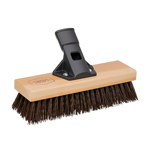 SWOPT 10' Premium Rough Surface Scrub Brush Head by SWOPTCleaning
