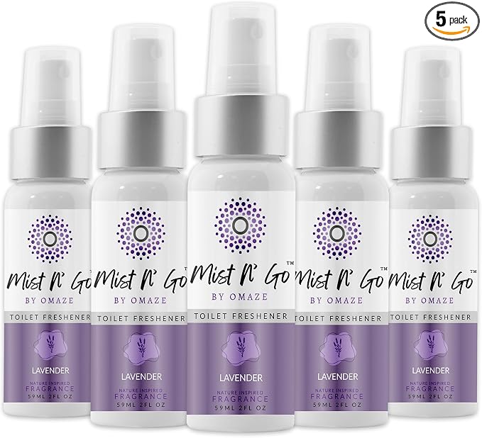 Mist N’ Go by Omaze Travel Bathroom Spray by MISTNGO
