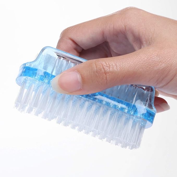 BTYMS 6 Pcs Nail Brush for Cleaning Dual-sided Fingernail Scrub Cleaning - Image 2