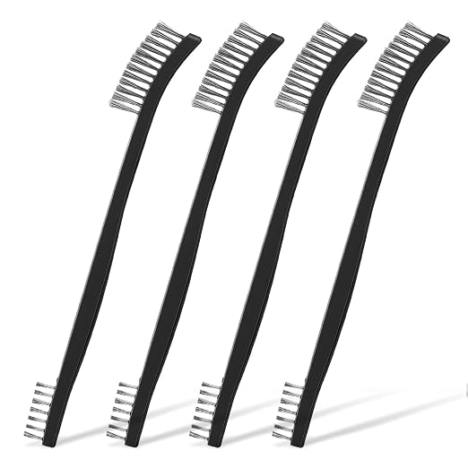 4 Pcs Small Cleaning Brushes, Small Wire Brush by Unknown
