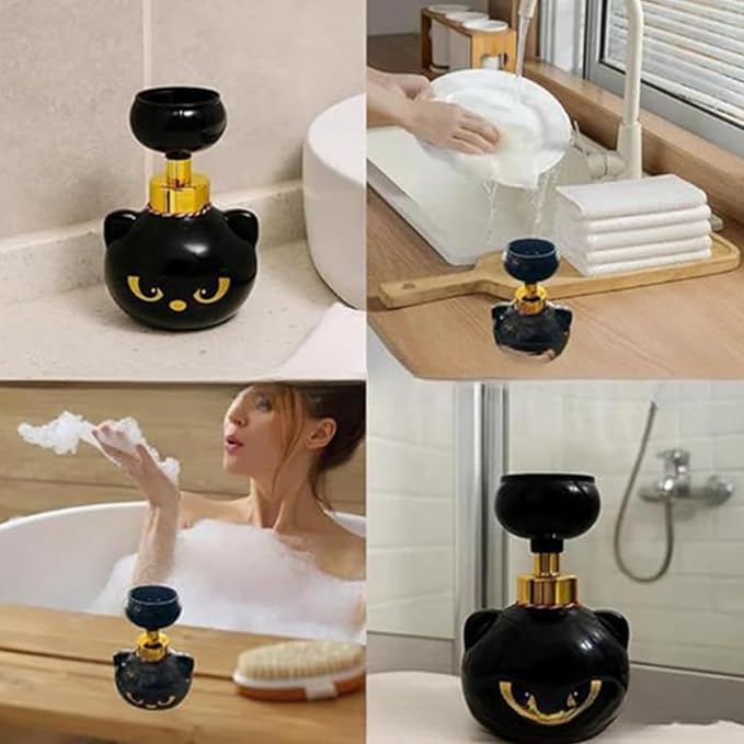 Cute Cat Paw Foam Soap Dispenser, Foaming Hand Dispensers - Image 6
