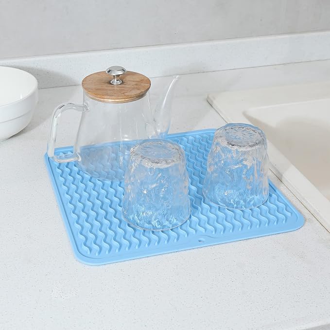 Silicone Dish Drying Mat for Multiple Usage, Easy clean, Eco-friendly, - Image 6