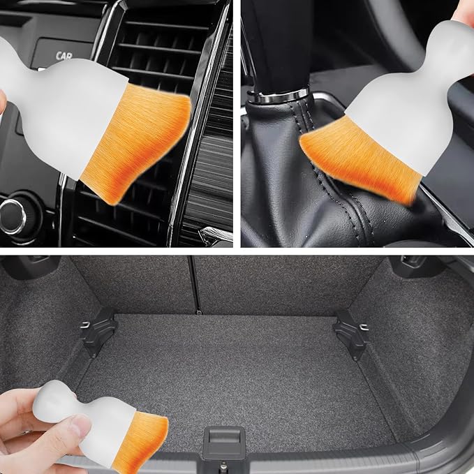 1Pcs Auto Soft Hair Brush Advanced Car Interior Detailing Brush - Image 7