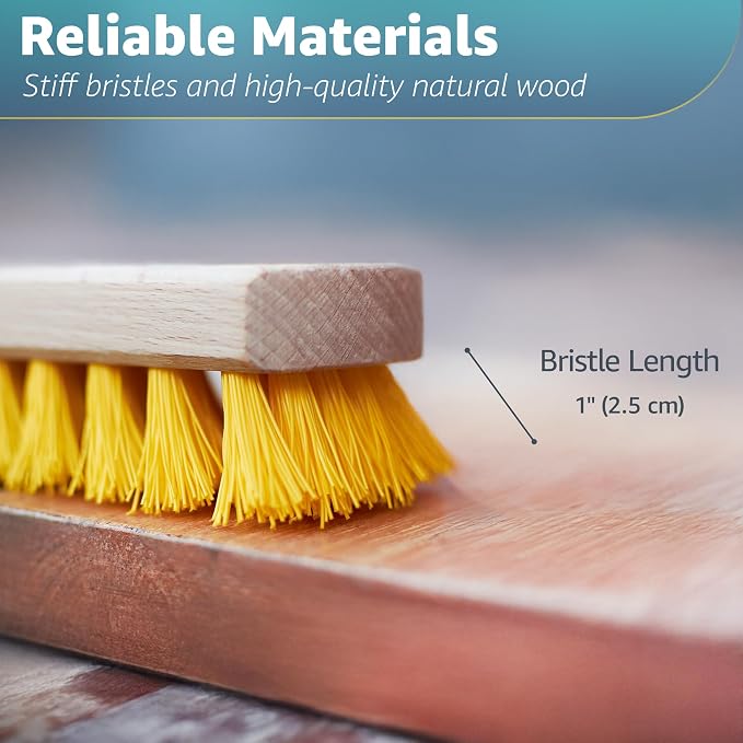 Deck Scrub Brush Head 7.87" - Image 3