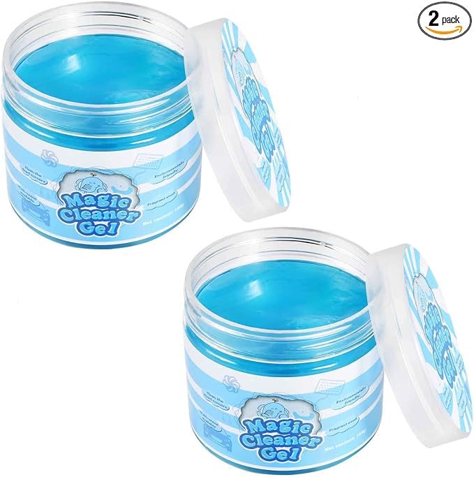 SenseYo 2 Pack Car Cleaning Gel Putty, Car Interior Cleaner Slime Auto by SenseYo