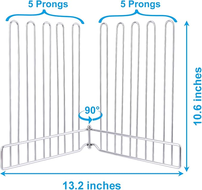 Reusable Drying Rack, Foldable Freezer Bag Dryer, SUS304 Stainless Steel Stand - Image 3