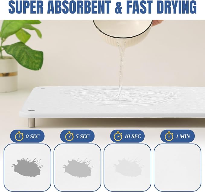 Stone Drying Mat for Kitchen Counter - Image 4