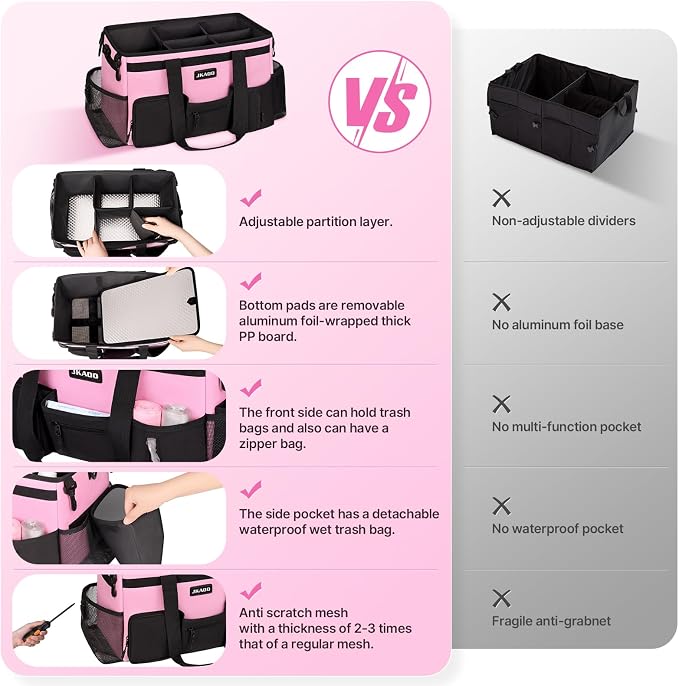 Large Wearable Cleaning Caddy Bags, Cleaning Supplies Storage Bag - Image 5