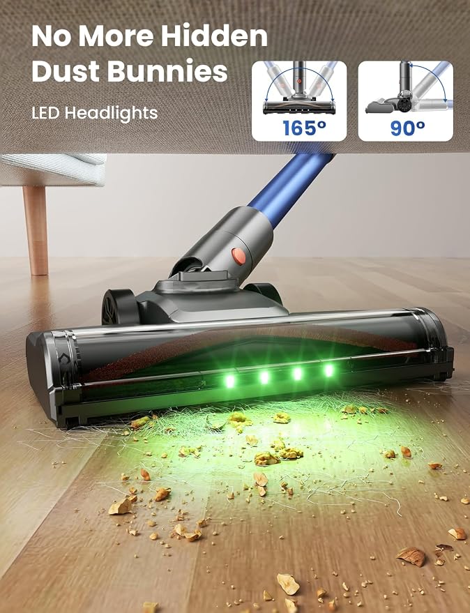 Dzaki Cordless Vacuum Cleaner, Stick Vacuum - Image 6