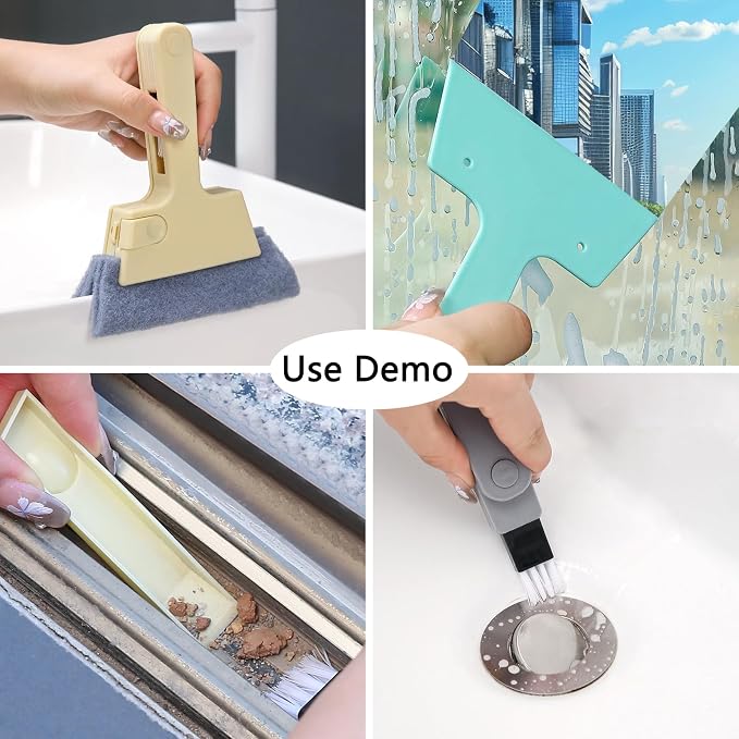 Window Track Cleaner Tool, Washable Cleaning Gadgets - Image 5