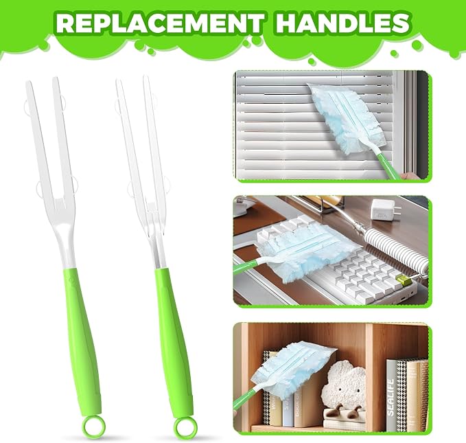 3PCS Duster Refills Folding Handles Set Compatible - Image 6