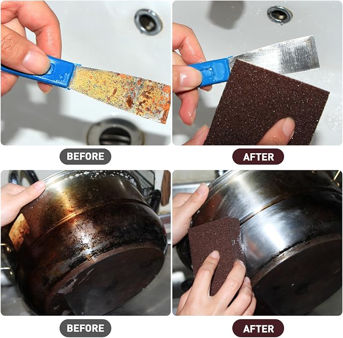 Magic Carborundum Sponge, Household Cleaning Emery Sponges - Image 4