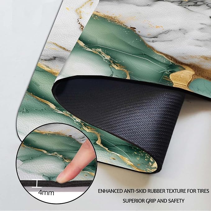 MCALK Marble Green Dish Drying Mat - Image 5