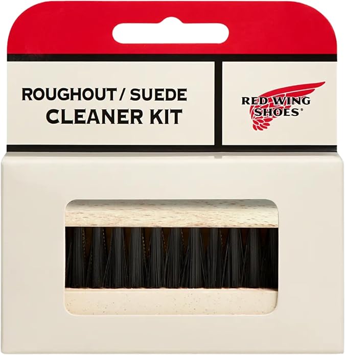 Red Wing Shoes Roughout/Suede Cleaner Kit, Cleaner Bar and Nylon Bristle Brush by REDWINGACCESSORIESHOME