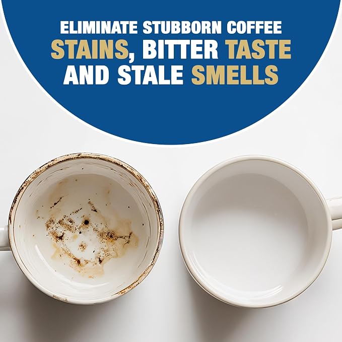 Bar Keepers Friend Coffee Maker Cleaner Removes Stains & Oily Residue from - Image 3