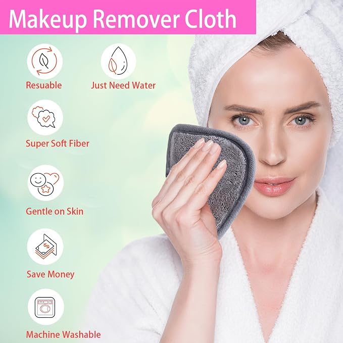 Makeup Remover Cloths for Face, Lips - Image 2