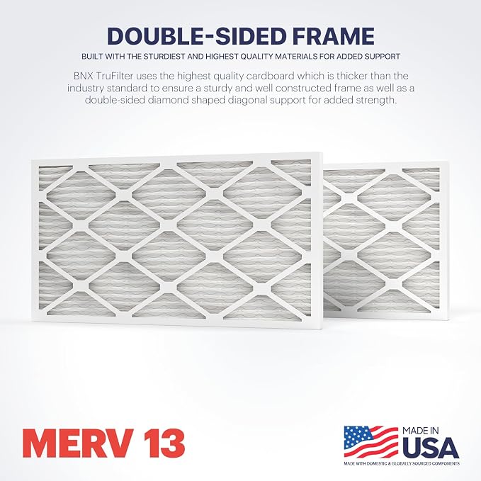 BNX TruFilter 16x30x1 Air Filter MERV 13 - Image 4