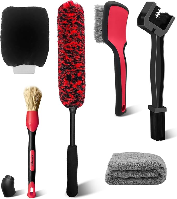 YeewayVeh 6PCS Motorcycle Cleaning Kit by YeewayVeh