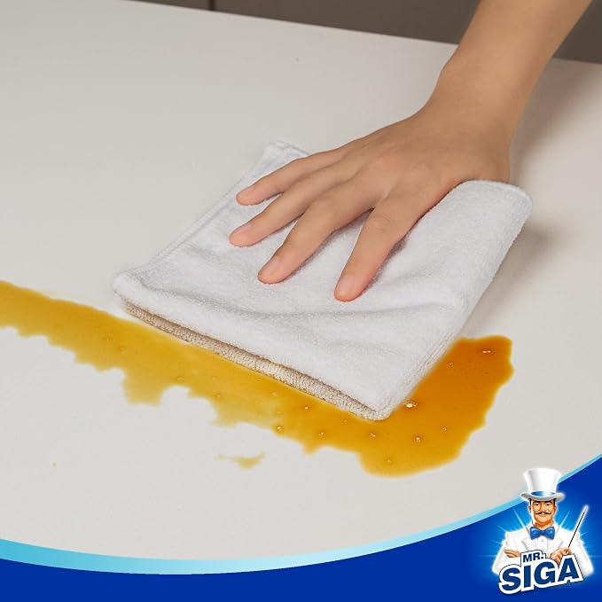 MR.SIGA Microfiber Cleaning Cloth, All-Purpose Microfiber Towels, Streak Free - Image 3